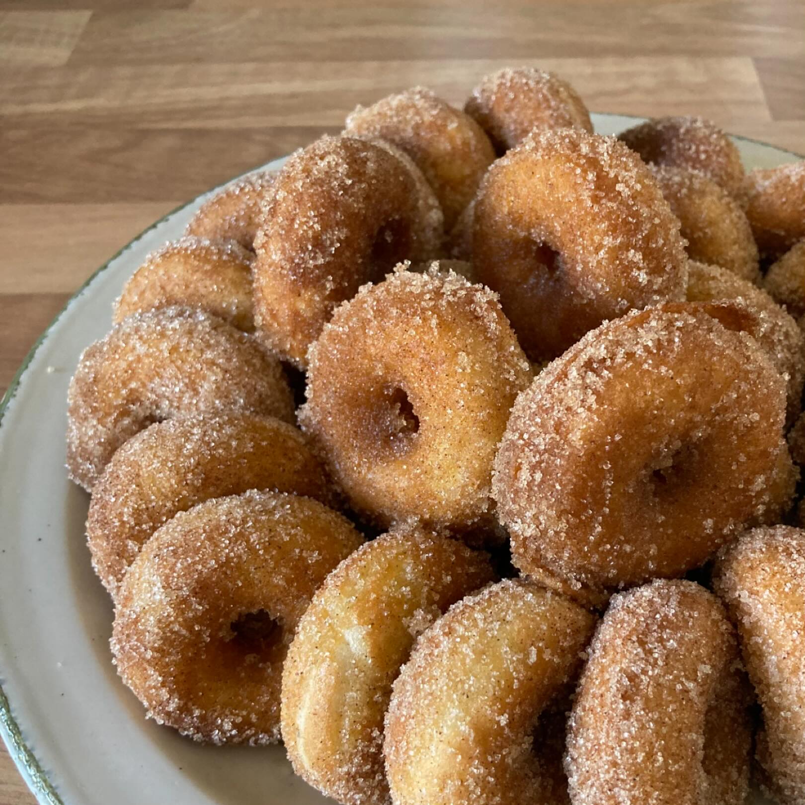 Mini, Brown Sugar and Cinnamon Doughnuts